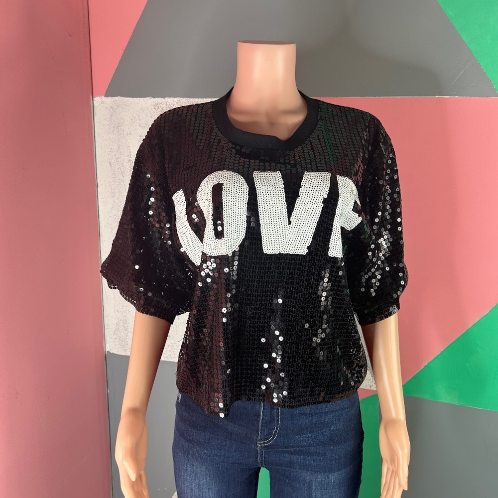 Sequin shirt